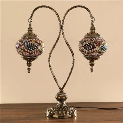 Double Swan Tik Mosaic Glass tab lap